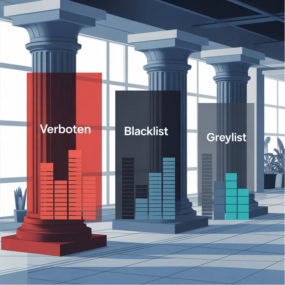 Data Act verbotene Klauseln
schwarze Liste, graue Liste 